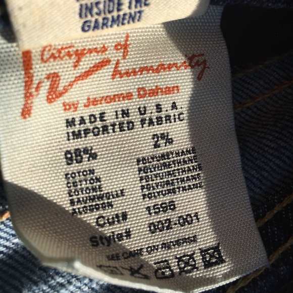 Citizens of Humanity low waist flair stretch jeans - Picture 4 of 6